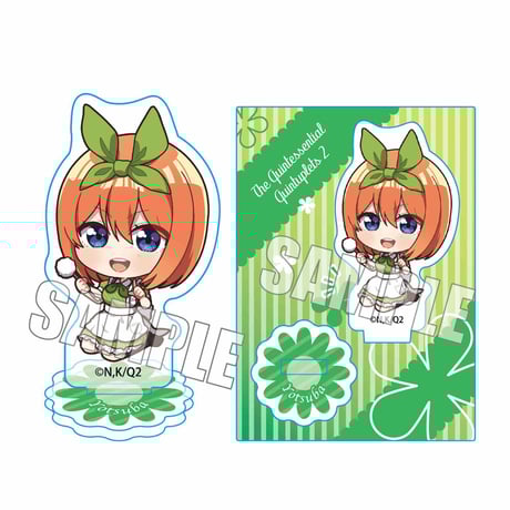 <再販>ミニスタンド 五等分の花嫁∬/中野 四葉 ひざまくらver.