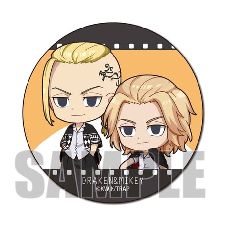 〈再販〉ぷちめもっ！缶バッジ 東京リベンジャーズ/ドラケン&マイキー