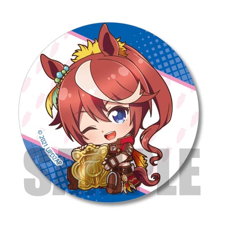 <再販>トレーディング缶バッジ  TVアニメ『ウマ娘 プリティーダービー Season 2』/ぎゅぎゅっと