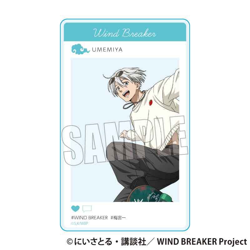 アクリルブロック WIND BREAKER ウィンドブレイカー 十亀条 梅宮一 アクリルブロック WIND BREAKER ウィンドブレイカー 十亀条 梅宮一