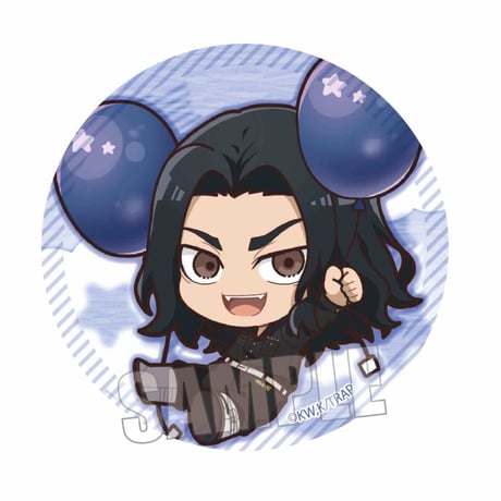 ぷかっしゅ缶バッジ 東京リベンジャーズ/場地 圭介(バルーンver.)