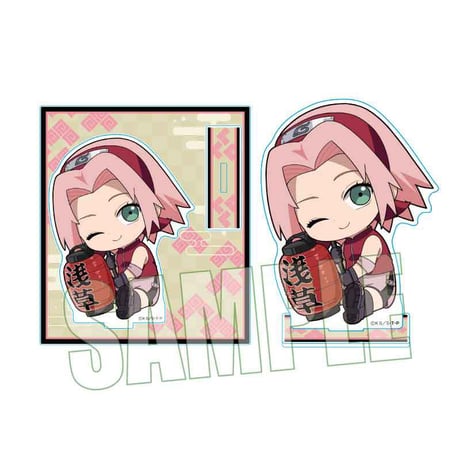 【12月発売】ぎゅぎゅっとアクリルスタンド NARUTO-ナルト- 疾風伝/春野サクラ 浅草ver.