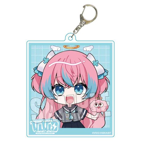 トレーディングちょいデカアクリルキーホルダー せかいびっと