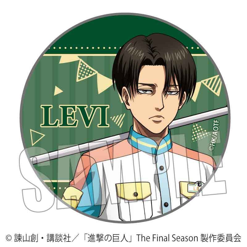 トレーディング缶バッジ 進撃の巨人/テーマパークver. | ベルハウス