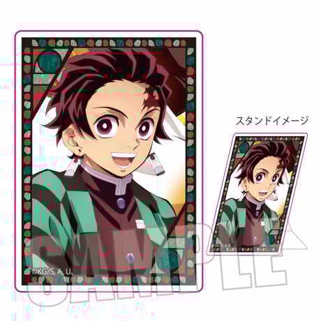 スタンディアクリルバッジ 「鬼滅の刃」竈門 炭治郎C