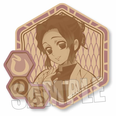 ウッドコースター 「鬼滅の刃」胡蝶 しのぶ