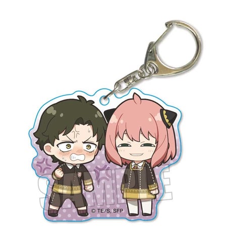 ぷちめもっ！アクリルキーホルダー SPY×FAMILY/アーニャ・フォージャー&ダミアン・デズモンドB