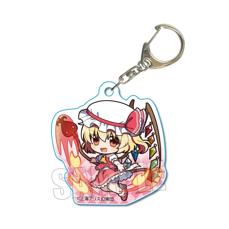 ロマンティック東方 フランドール F*Kaori アクリルキーホルダー コラボ ロマンティック東方 フランドール F*Kaori アクリルキーホルダー