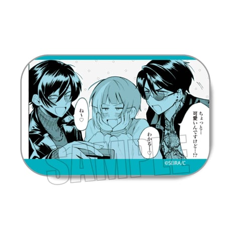 〈再販〉トレーディングスクエア缶バッジ ガチ恋粘着獣 ～ネット配信者の彼女になりたくて～