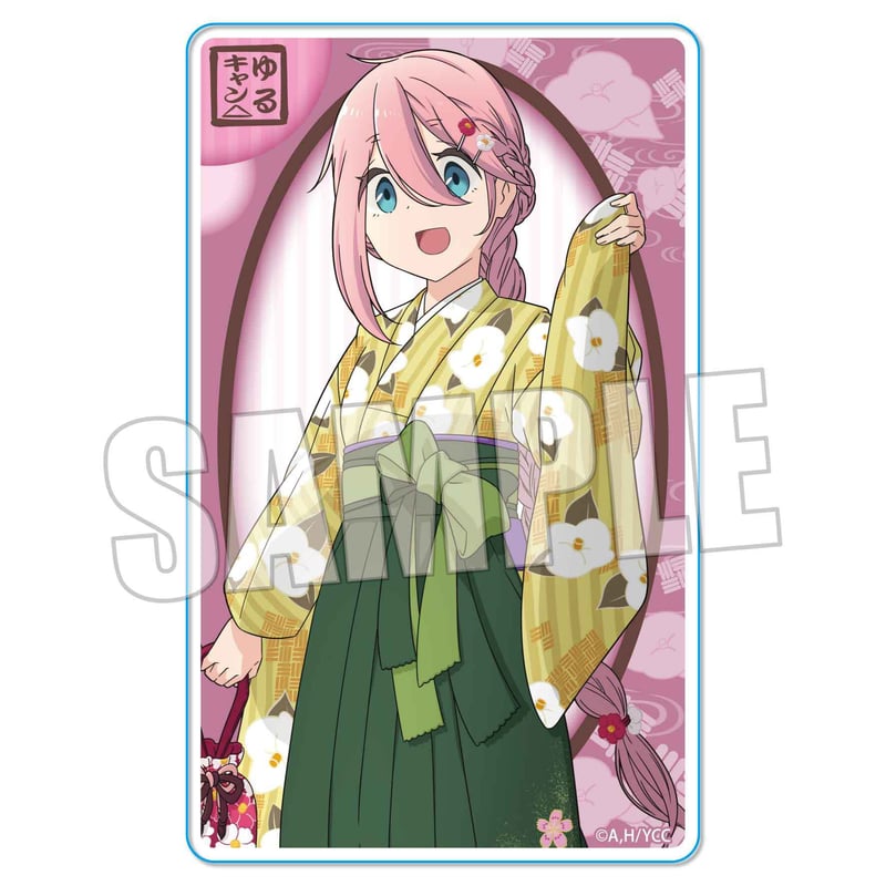 プレシャスメモリーズ　ゆるキャン△ 各務原なでしこ　箔押し　4枚セット プレシャスメモリーズ ゆるキャン△ 各務原なでしこ 箔押し 4枚