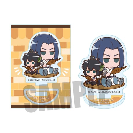 ごちきゃらミニスタンド 羅小黒戦記/シャオヘイ&ムゲン