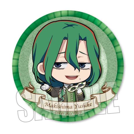 缶バッジ 弱虫ペダル LIMIT BREAK/巻島 裕介 舞踏会ver.