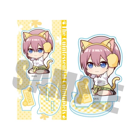 ねこかぶりアクリルフィギュア五等分の花嫁/中野 一花