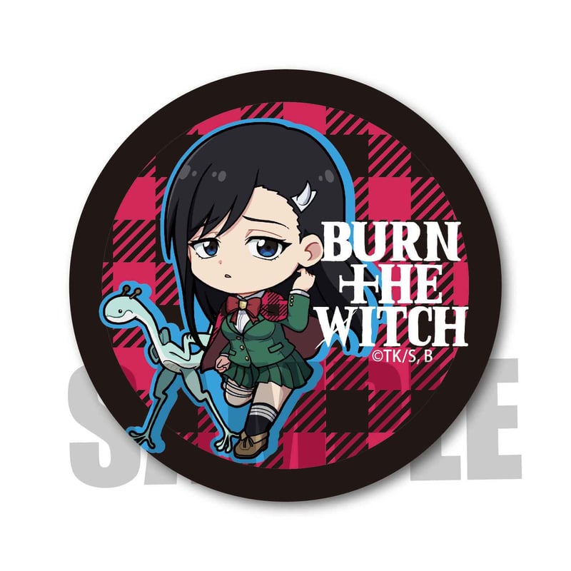 BURN THE WITCH　購入特典　缶バッジ バーンザウィッチ 購入特典 缶バッジ BURN THE WITCH トレーディング缶