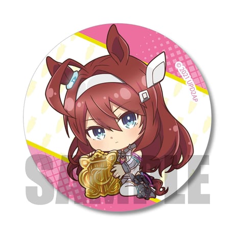 <再販>トレーディング缶バッジ  TVアニメ『ウマ娘 プリティーダービー Season 2』/ぎゅぎゅっと