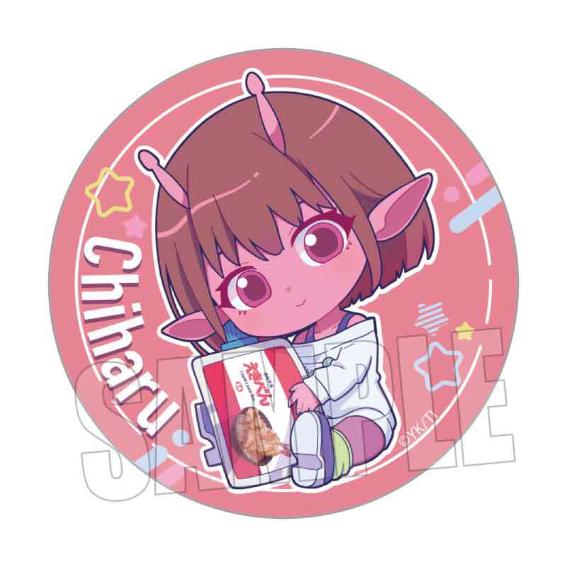 ミルキー☆サブウェイ ぎんきょうふけい 缶バッジ 2個セット トレーディング缶バッジ アニメ『銀河特急 ミルキー☆サブウェイ