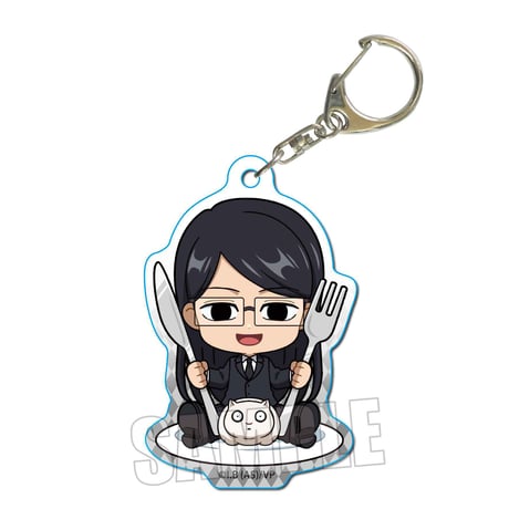 ごちきゃらアクリルキーホルダー 吸血鬼すぐ死ぬ/フクマ