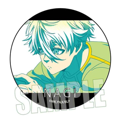 POP-TONE 缶バッジ ブルーロック/凪 誠士郎A