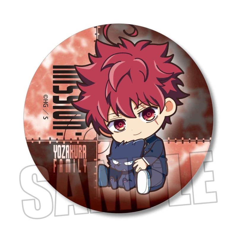 夜桜四重奏 缶バッジ 缶バッジ「夜桜さんちの大作戦」01/公式イラスト 8個入りBOX[A3