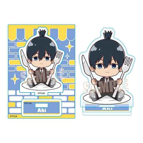 ごちきゃらミニスタンド チェンソーマン/早川 アキ