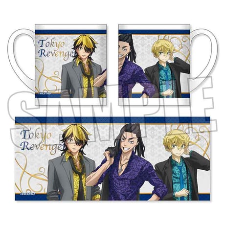 マグカップ 東京リベンジャーズ/場地&千冬&一虎 ドレスシャツver.