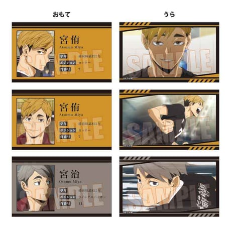 〈再販〉メモリーズカードコレクション ハイキュー!!