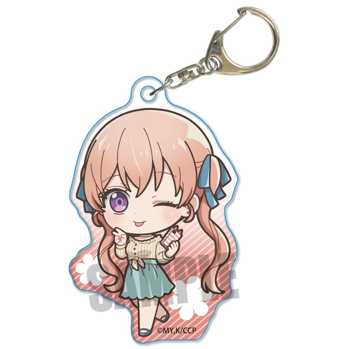 てくトコアクリルキーホルダー カッコウの許嫁/天野エリカ(私服