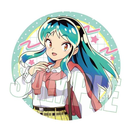 トレーディング缶バッジ うる星やつら/トレンドファッションver.