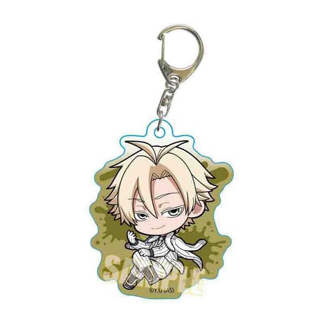 ぷかっしゅアクリルキーホルダー 桃源暗鬼/桃宮 唾切