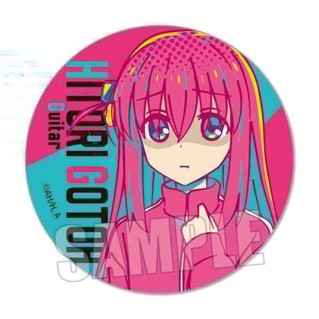 〈再販〉POP-TONE缶バッジ ぼっち・ざ・ろっく！/後藤 ひとり