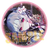 グリッター缶バッジ 魔法少女ノ魔女裁判/桜羽エマA