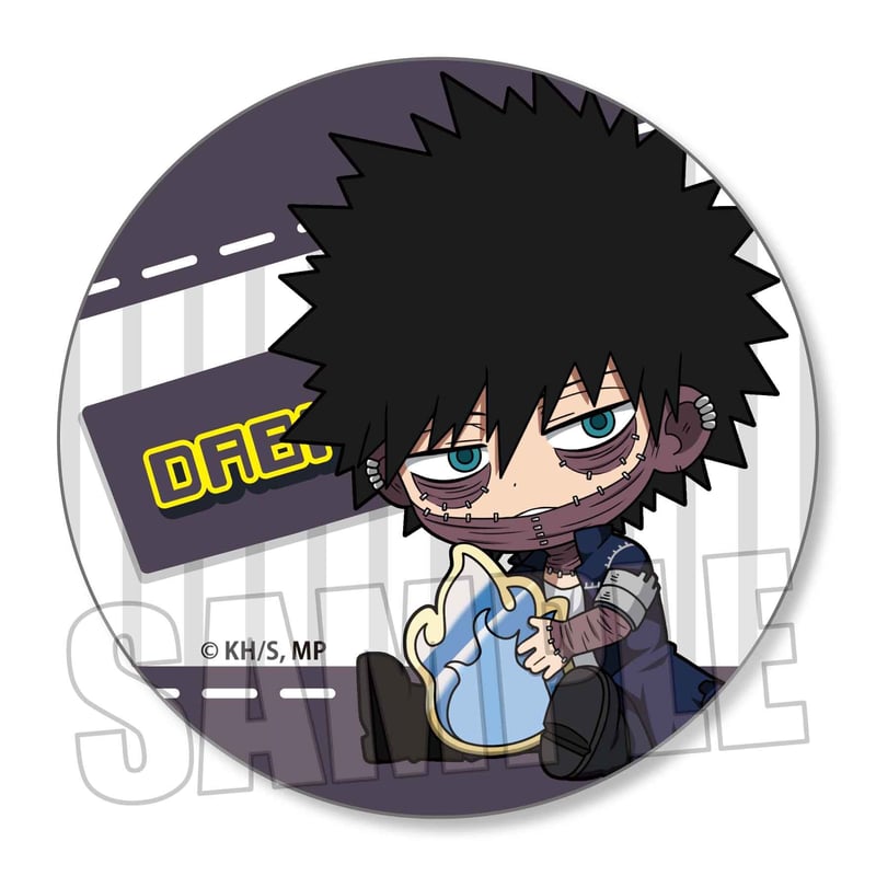 僕らのヒーローアカデミア　ヒロアカ　ダビ 缶バッジ 7cm GIGO 5点セット トレーディング缶バッジ 僕のヒーローアカデミア/ぎゅぎゅっと 5