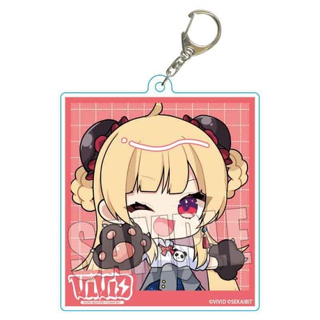 トレーディングちょいデカアクリルキーホルダー せかいびっと