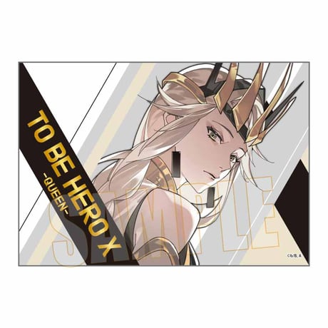 トレーディング箔押しブロマイド アニメ「TO BE HERO X」