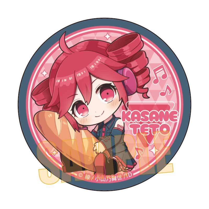 重音テト HBC 缶バッジ　2013 トレーディング缶バッジ 重音テト | ベルハウスショップ