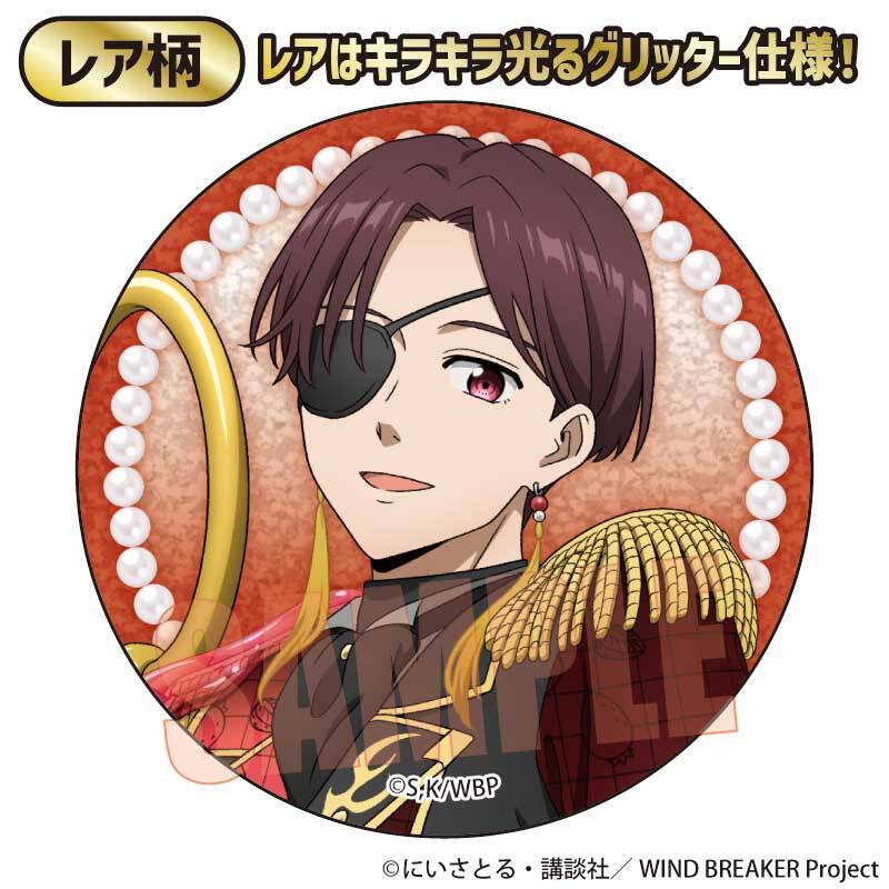 JW 缶バッジ ベル トレーディング缶バッジ WIND BREAKER/ドルチェ | ベルハウスショップ