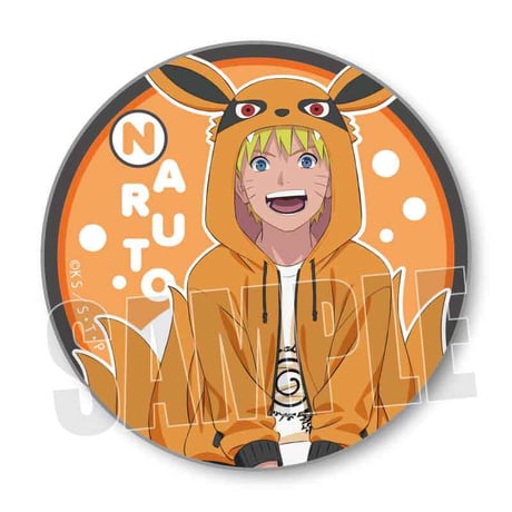 トレーディング缶バッジ NARUTO-ナルト- 疾風伝/きぐるみパジャマver.