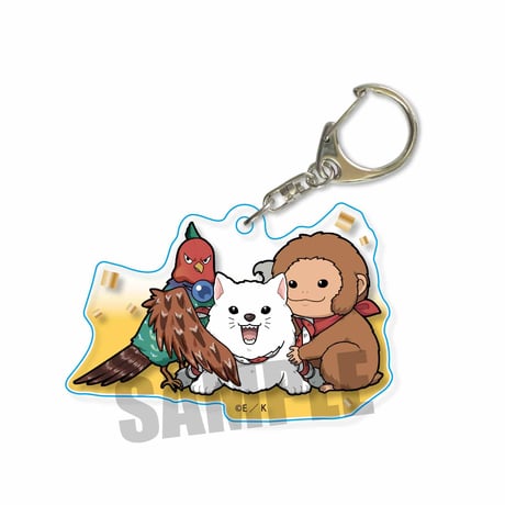 ぎゅぎゅっとアクリルキーホルダー　鬼灯の冷徹/桃太郎ブラザーズ