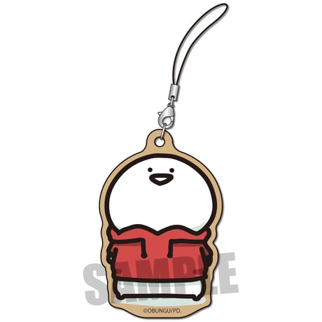 <再販>木札ストラップ お文具といっしょ/パーカー