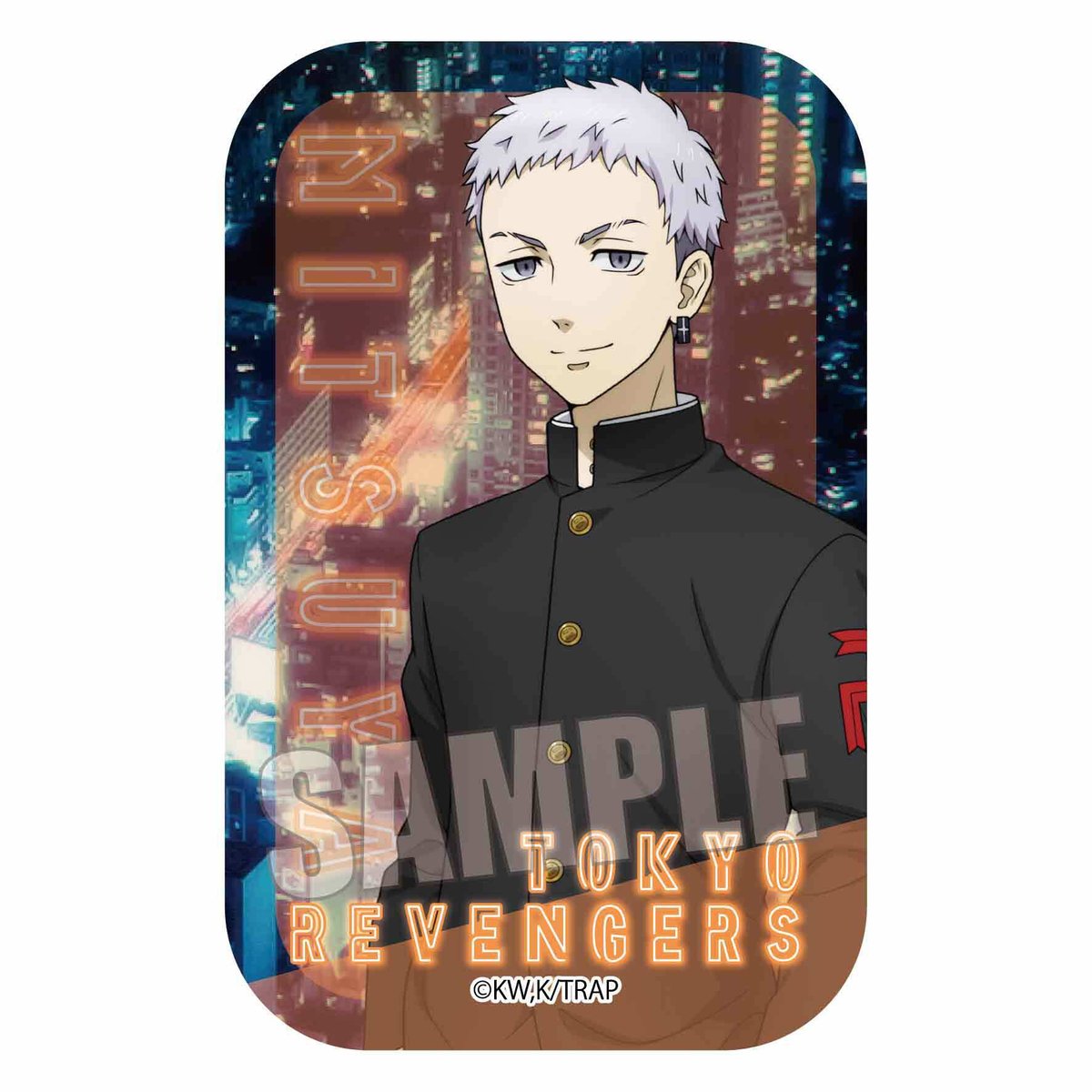 スクエア缶バッジ 東京リベンジャーズ/三ツ谷 隆(学ラン) | ベルハウス