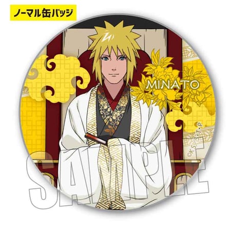 トレーディング缶バッジ NARUTO-ナルト- 疾風伝/玉座ver.