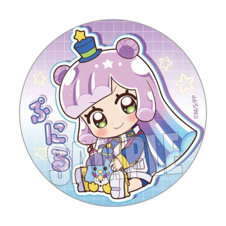 トレーディング缶バッジ ぷにるはかわいいスライム/ぎゅぎゅっと
