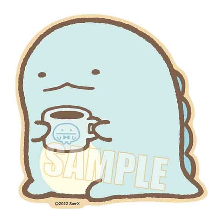 〈再販〉ウッドコースター すみっコぐらし/とかげ(喫茶すみっコ)