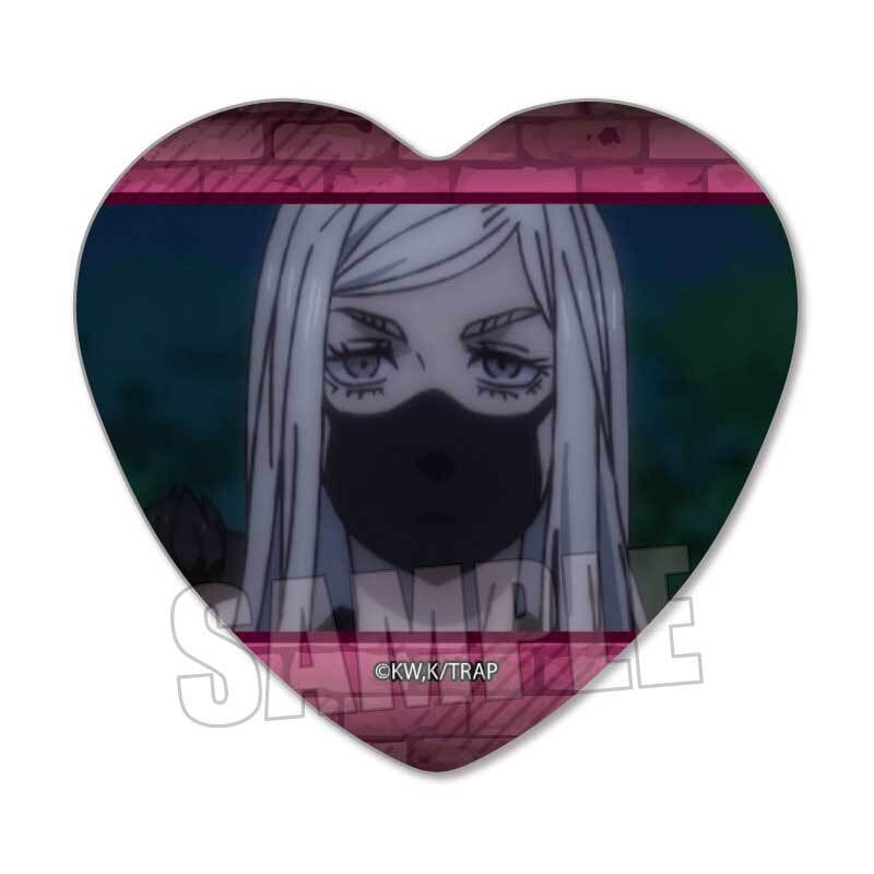 メモリーズハート缶バッジ Part2 東京リベンジャーズ/三途 春千夜  