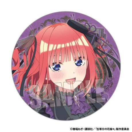 トレーディング缶バッジ 五等分の花嫁＊/ゴシックアイドルver.