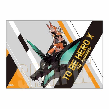 トレーディング箔押しブロマイド アニメ「TO BE HERO X」