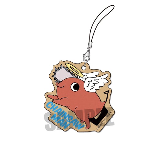 <再販>ポチタ木札ストラップ Part2 チェンソーマン/ポチタ(天使)