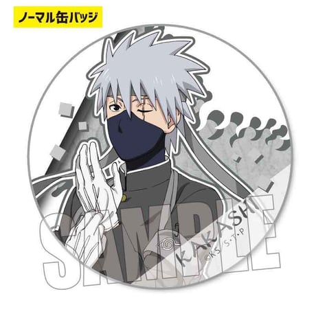 トレーディング缶バッジ NARUTO-ナルト- 疾風伝/応援団ver.