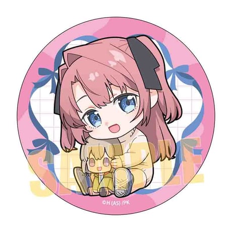 トレーディング缶バッジ TVアニメ『上伊那ぼたん、酔へる姿は百合の花』/ぎゅぎゅっと