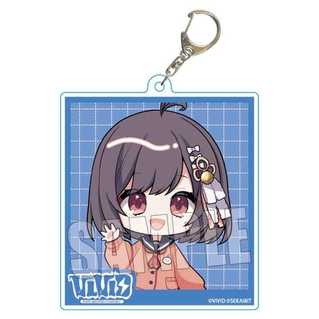 トレーディングちょいデカアクリルキーホルダー せかいびっと